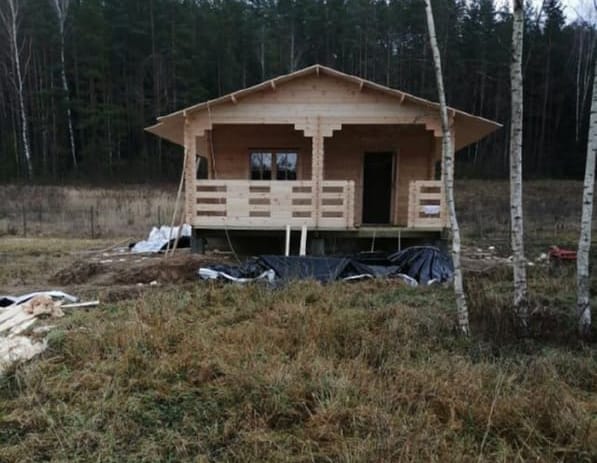 Баня из бруса в Беслане