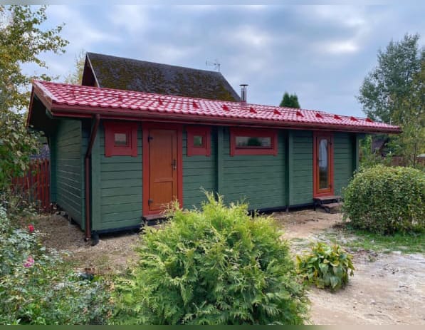 Баня из бруса в Биробиджане