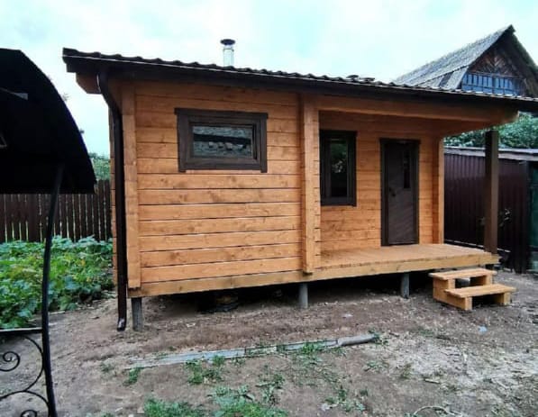 Баня из бруса в Элисте