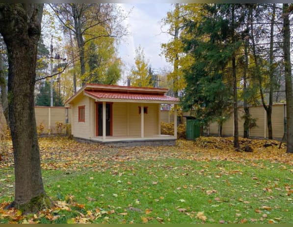 Баня из бруса в Городцах