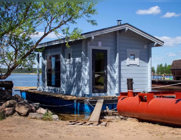 Баня из бруса в Городище