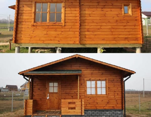 Баня из бруса в Гусь-Хрустальном