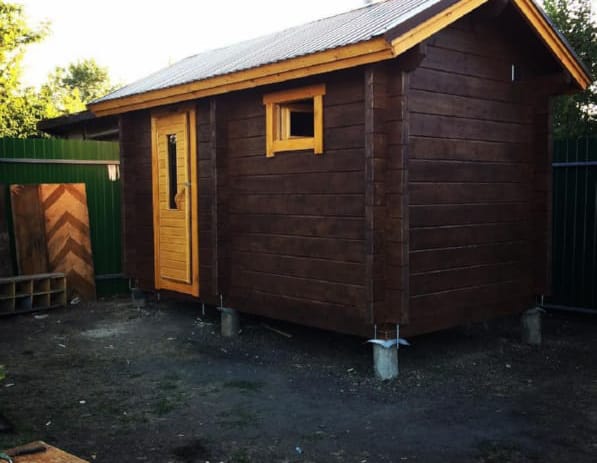 Баня из бруса в Гвардейске