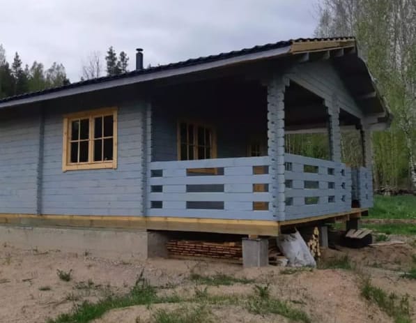 Баня из бруса в Хасавюрте