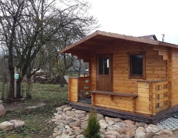 Баня из бруса в Кораблино