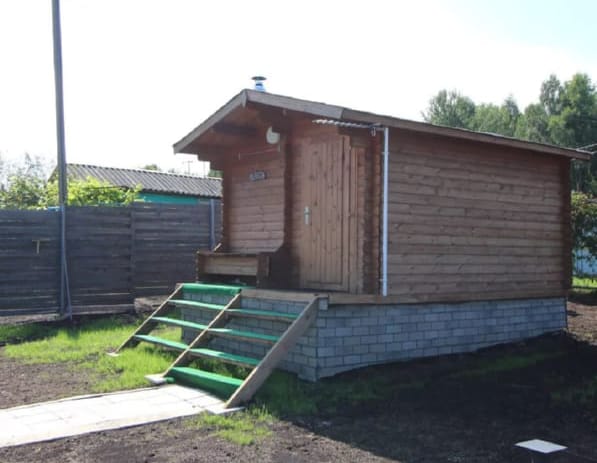 Баня из бруса в Костерёво
