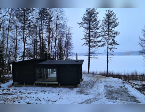 Баня из бруса в Лахденпохье