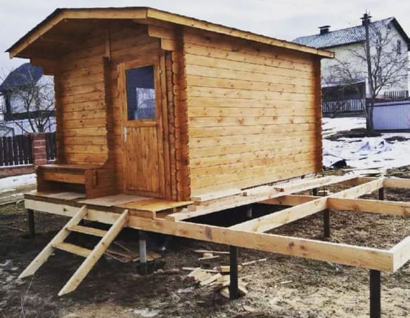 Баня из бруса в Междуреченске