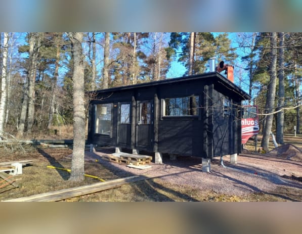 Баня из бруса в Отрадном