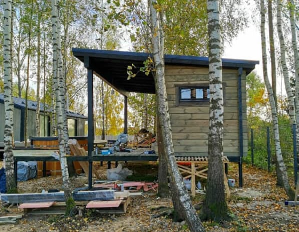 Баня из бруса в Поворино