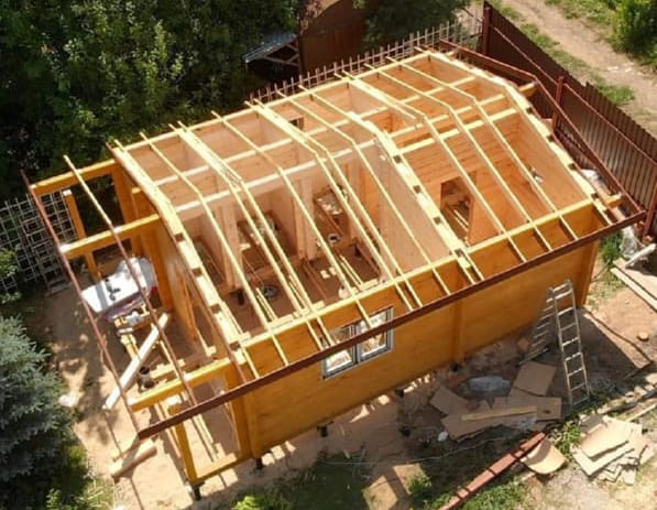 Баня из бруса в Сергиевом Посаде
