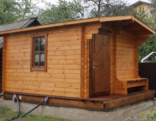Баня из бруса в Шебекино