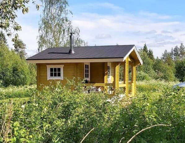 Баня из бруса в Светлом