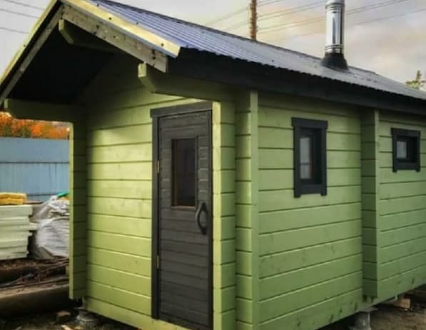 Баня из бруса в Волхове